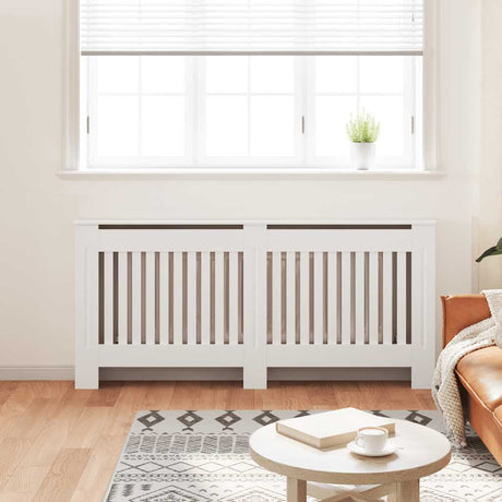 Vidaxl radiatorombouw wit mdf 172 cm