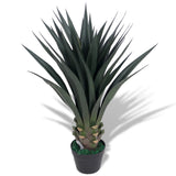 Vidaxl Art Jucca Plant z garnkiem 85 cm zielonym