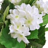 Planta de vidaxl art hortensia con maceta de 60 cm blanco