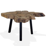 Vidaxl salontafel 80x70x38 cm echt teakhout