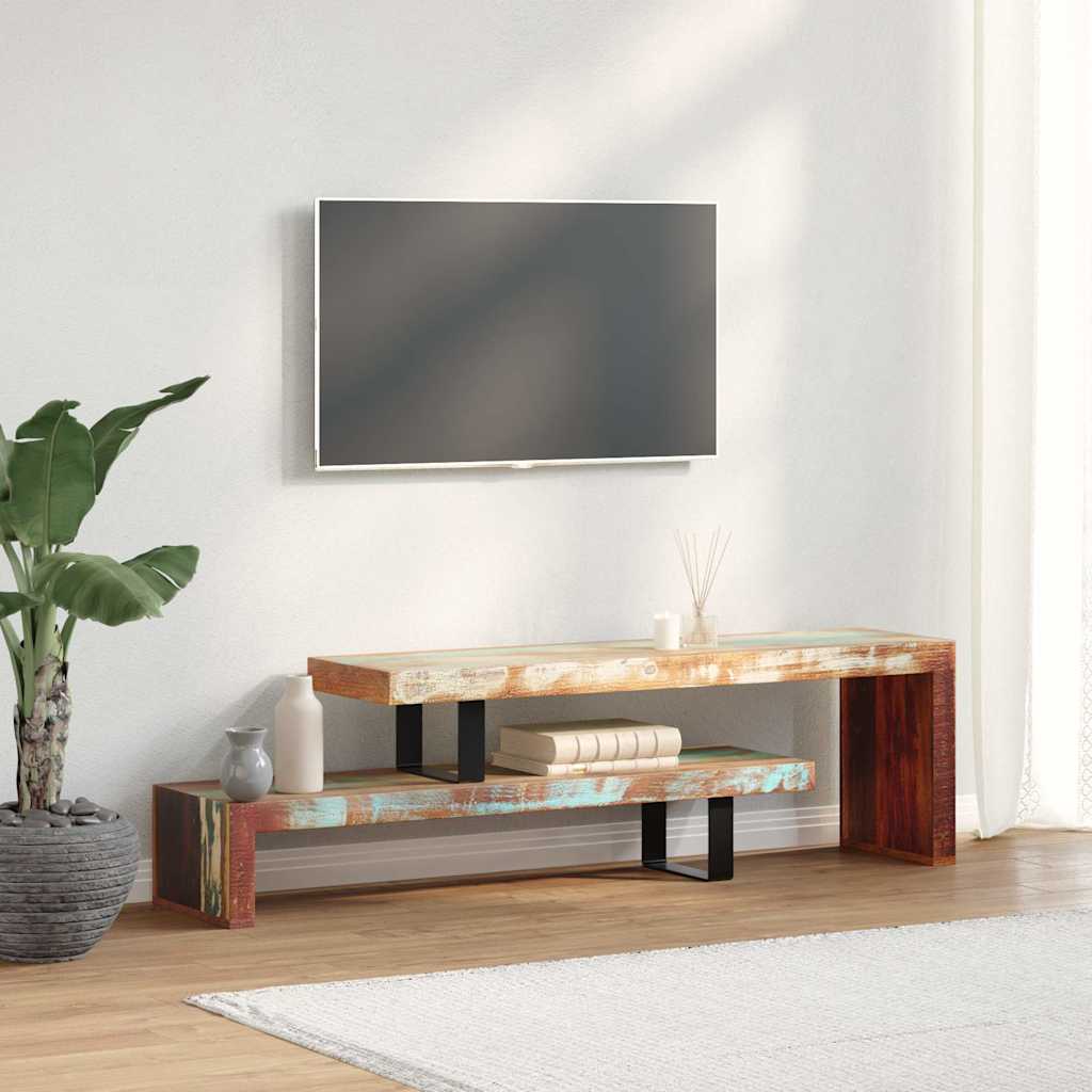 Vidaxl tv-meubel massief gerecycled hout