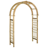 Vidaxl Garden Arch impregnert Pine Wood Green