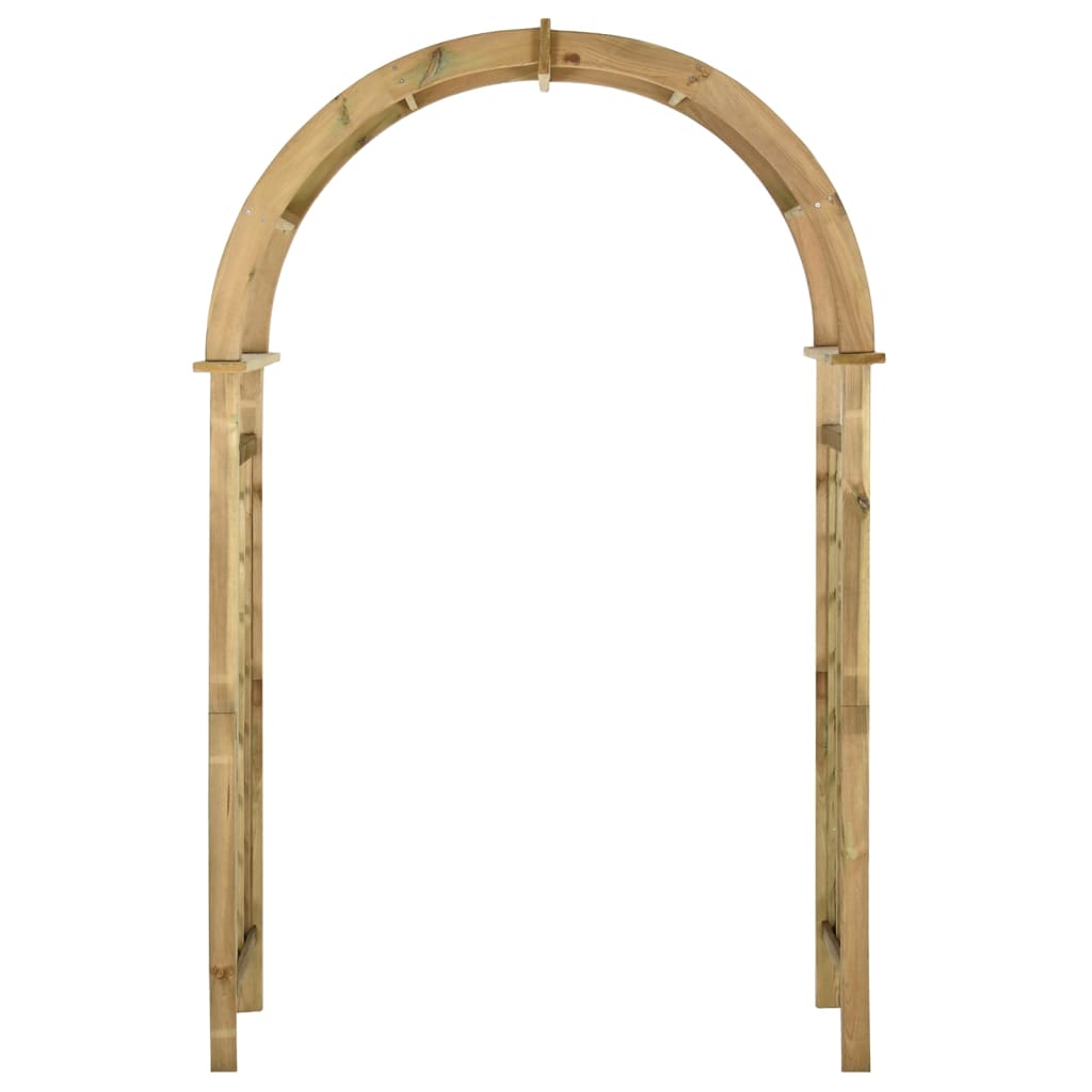 Vidaxl Garden Arch impregnert Pine Wood Green