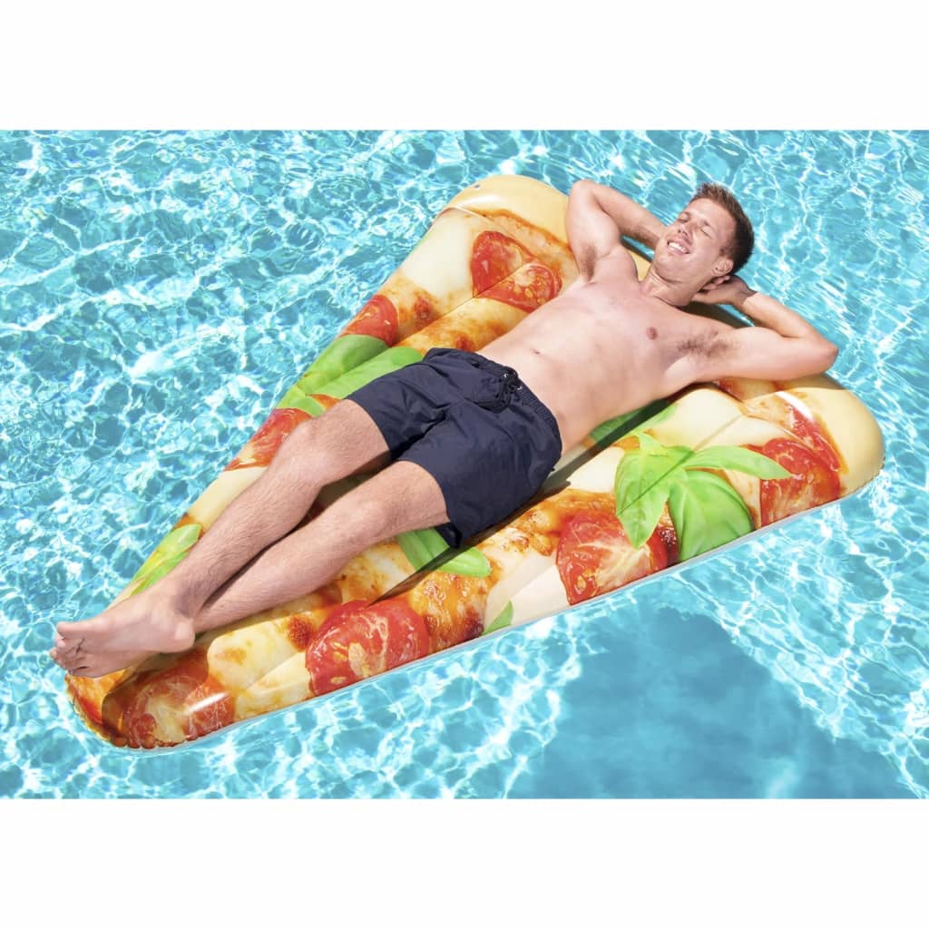 Bestway Ligbed drijvend Pizza Party 188x130 cm