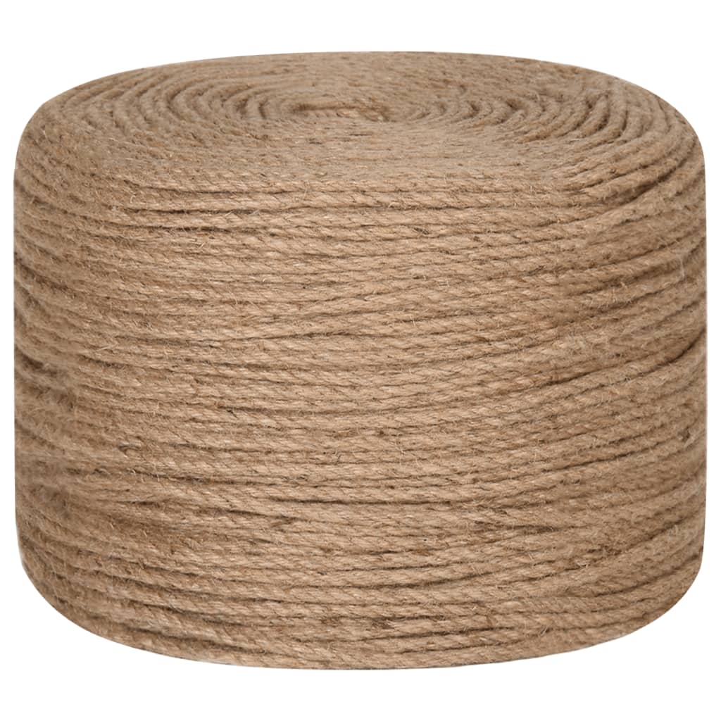 Vidaxl tau 100% jute 6 mm 500 m