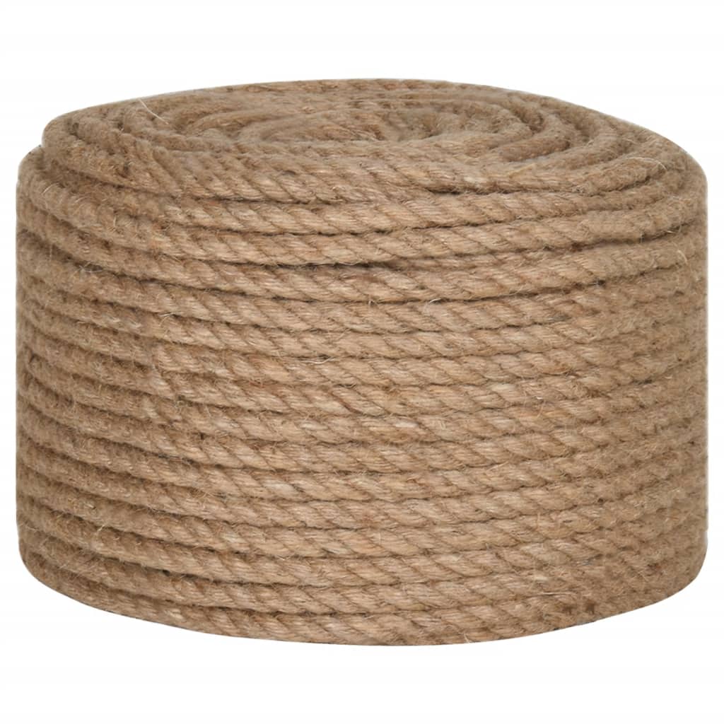 Corde vidaxl 100% jute 12 mm 100 m