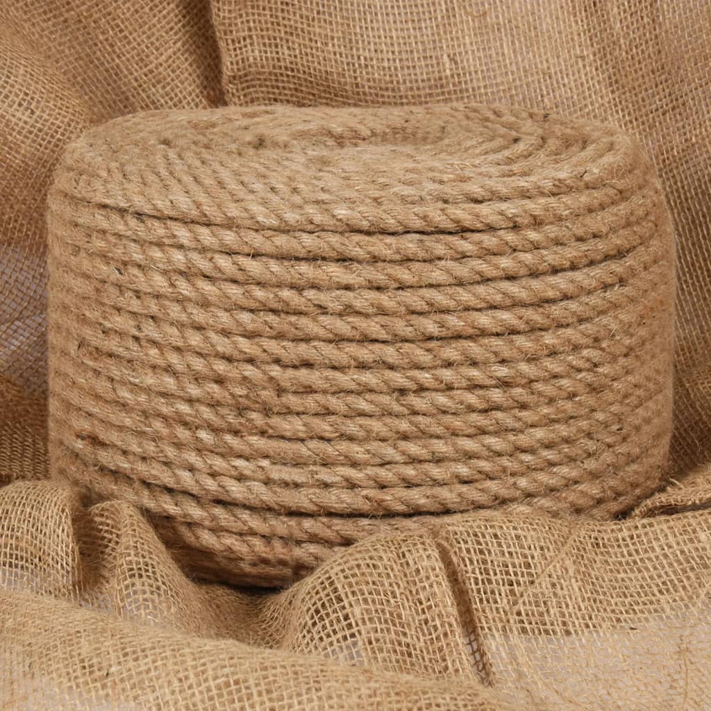 Corde vidaxl 100% jute 12 mm 100 m