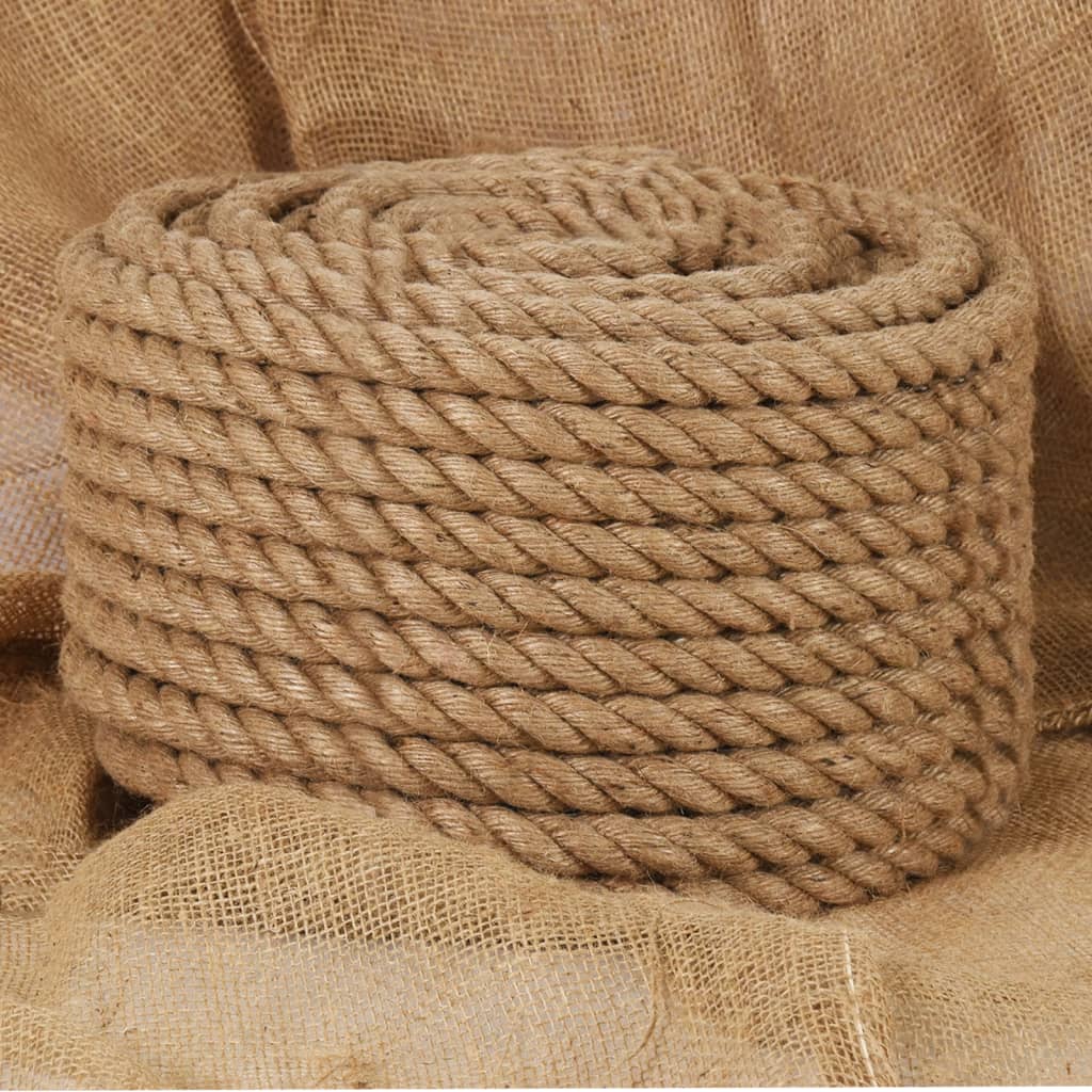 Vidaxl Rope 100% Jute 20 mm 50 m