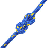 Vidaxl boot touw 6 mm 100 m polypropyleen blauw