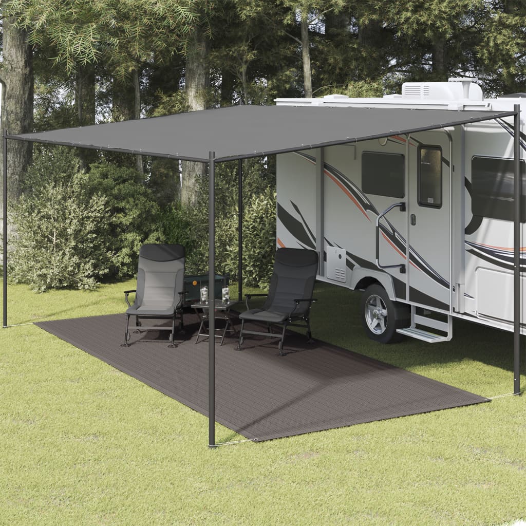 Tappeto tenda Vidaxl 250x500 cm antracite