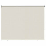 Vidaxl rolgordijn voor buiten 225(b)x140(h) cm crèmekleurig
