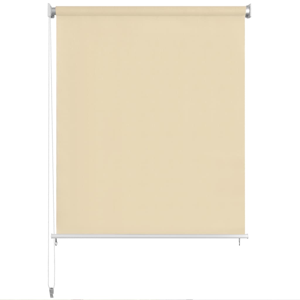 VidaXL Rolgordijn voor buiten 160x230 cm crème