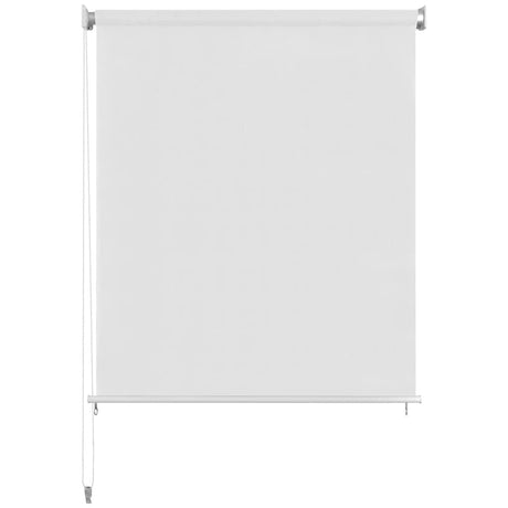 Vidaxl rolgordijn voor buiten 125(b)x140(h) cm wit