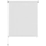 Vidaxl rolgordijn voor buiten 165(b)x140(h) cm wit
