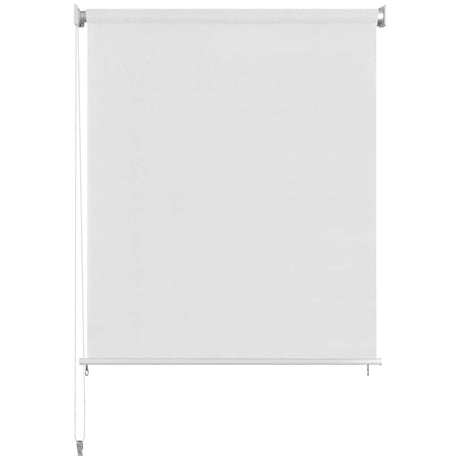Vidaxl rolgordijn voor buiten 185(b)x140(h) cm wit
