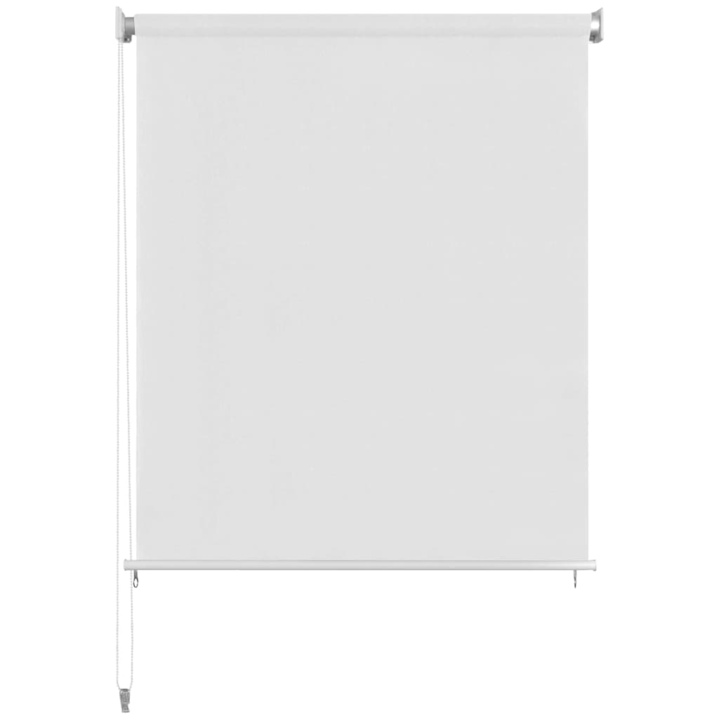 Vidaxl rolgordijn voor buiten 205(b)x140(h) cm wit