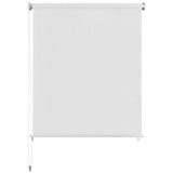 Vidaxl rolgordijn voor buiten 100x230 cm wit