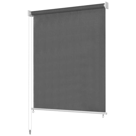 Vidaxl rolgordijn voor buiten 145(b)x230(h) cm antracietkleurig