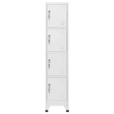 Vidaxl lockerkast met 4 vakken 38x45x180 cm