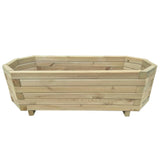 Vidaxl Planter je dvignil 100x40x31 cm impregnirani borov les