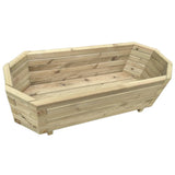 Vidaxl Planter je dvignil 100x40x31 cm impregnirani borov les