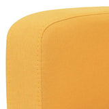 Vidaxl tweezitsbank 135x65x76 cm geel