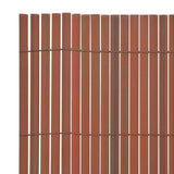 VIDAXL GARDEN SCENCING DOPPIO -CONDIUTO 90X300 CM PVC Brown