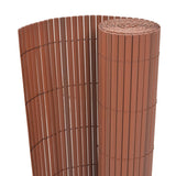 Vidaxl tuinhek bruin 150 x 500 cm pvc