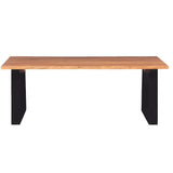 Vidaxl salontafel massief acaciahout 110x60x40 cm