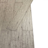 Vidaxl Floorboards Self -adhesive 5.02 m² 2 mm PVC washed oak