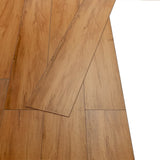 Vidaxl aboard pavimenti autoadesivo 5,02 m² 2 mm PVC Natural Elm