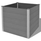 Plánovací box Vidaxl zvedl 100x100x91 cm HKC šedá