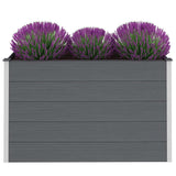 Vidaxl Planter hævede 150x50x91 cm HKC Gray