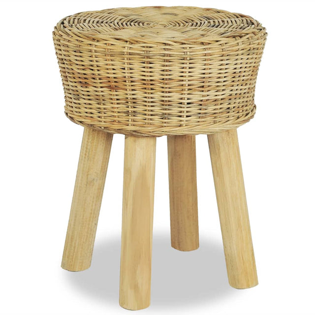 Vidaxl barkruk natuurlijk rattan