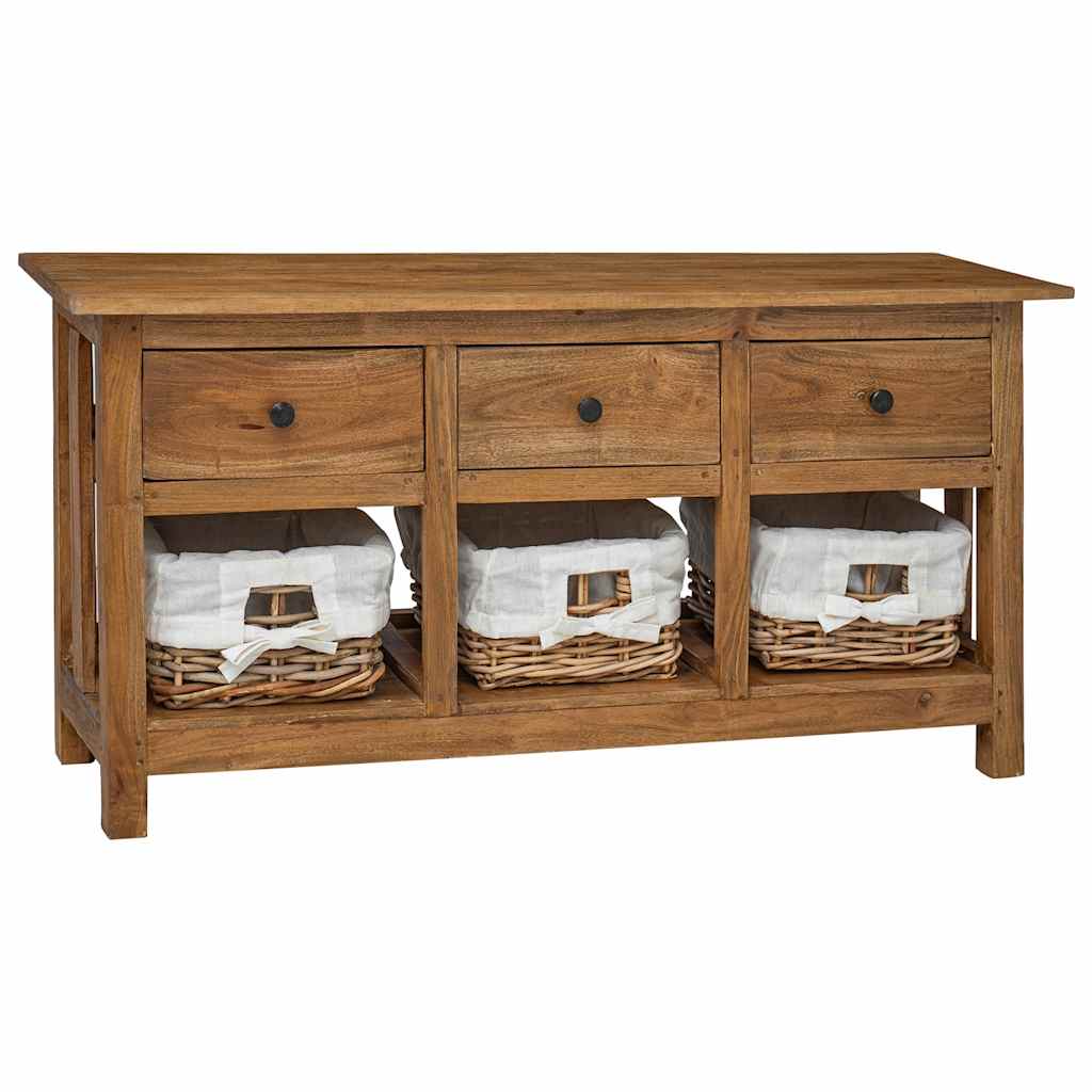 Vidaxl dressoir 100x30x50 cm massief mahoniehout