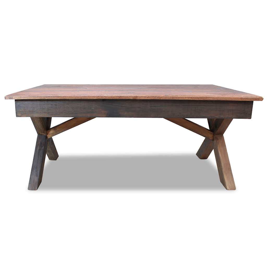 Vidaxl salontafel 110x60x45 cm gemengd gerecycled hout