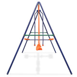 VidaXL swings set with 4 seats orange