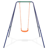 Vidaxl Swing para niños pequeños 2 en 1 naranja