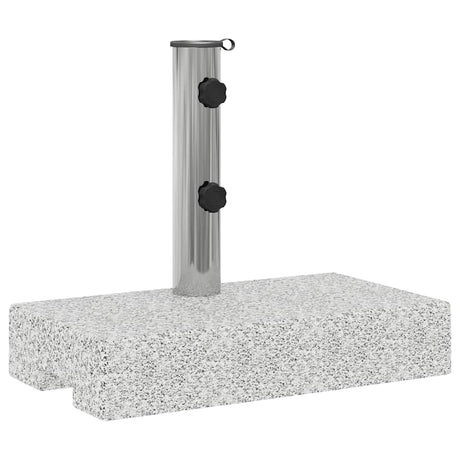 Vidaxl parasolvoet rechthoekig 25 kg graniet