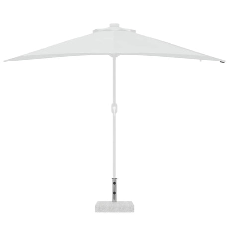 Vidaxl parasolvoet rechthoekig 25 kg graniet
