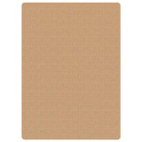 Vidaxl tapijt met latex onderkant 70x130 cm jute natuurlijk