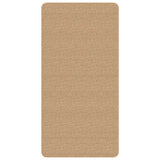 Vidaxl tapijt met latex onderkant 80x160 cm jute natuurlijk