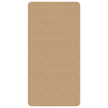 Vidaxl tapijt met latex onderkant 80x160 cm jute natuurlijk
