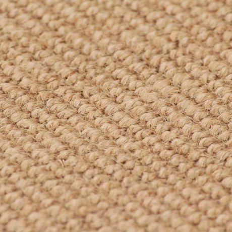 Vidaxl tapijt met latex onderkant 80x160 cm jute natuurlijk