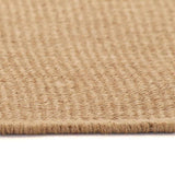Vidaxl tapijt met latex onderkant 80x160 cm jute natuurlijk