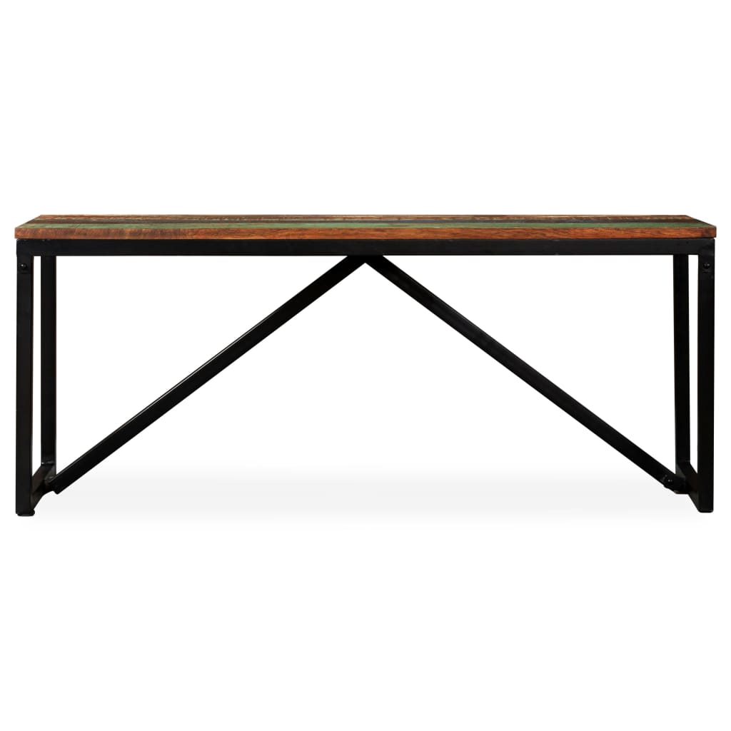 Vidaxl bankje 110x35x45 cm massief gerecycled hout