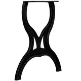 Vidaxl eettafelpoten 2 st x-frame gietijzer