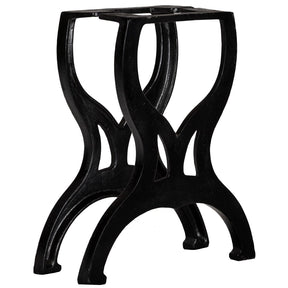 Vidaxl bankpoten 2 st x-frame gietijzer