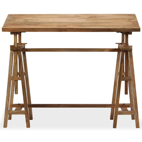 Vidaxl tekentafel 116x50x76 cm massief mangohout