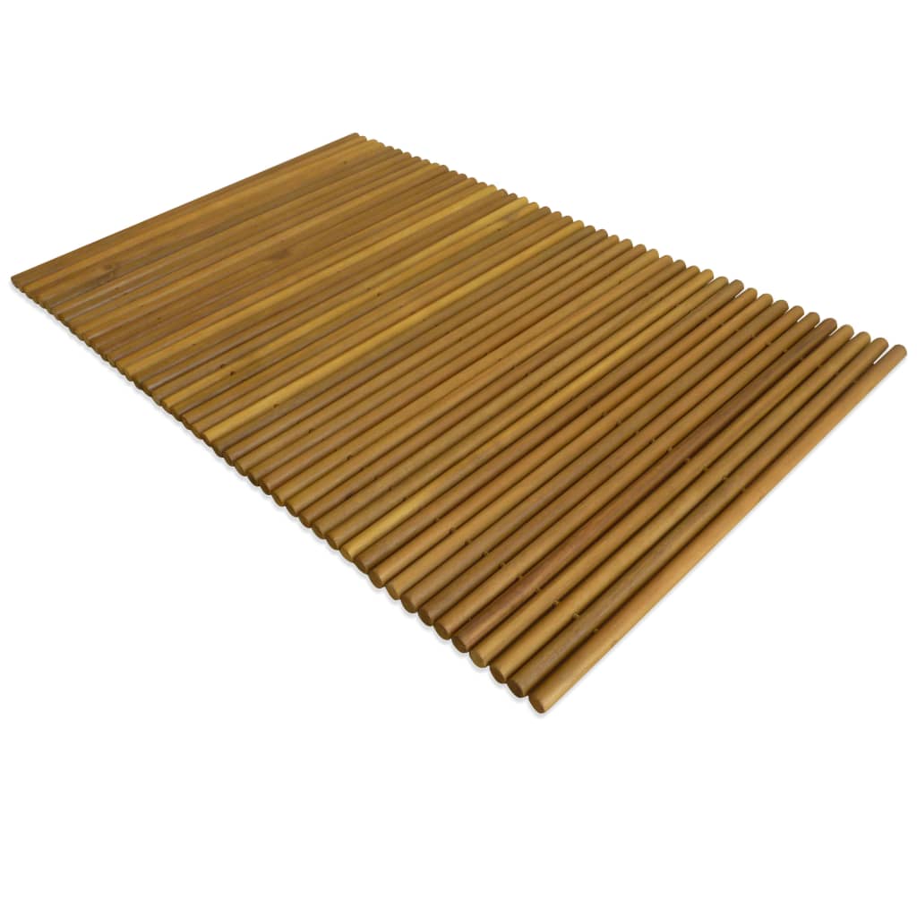 Vidaxl Bathmat 80x50 cm Acacia Wood